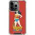 DC Comics Wonder Woman Classic Art Pose iPhone 14 Pro Clear Case
